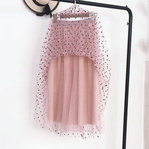 Mesh Mid Skirt(LABOR DAY SPECIAL OFFER)